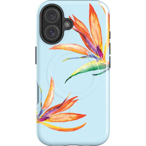 Birds of Paradise Summer iPhone 16 Plus Magsafe Impact Case